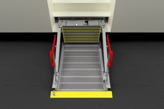 PLS Motus passenger lift for coach applications