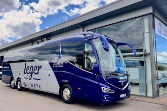 Irizar i8 integral in Leger Luxuria livery