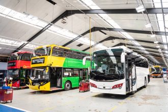 Alexander Dennis production at Scarborough