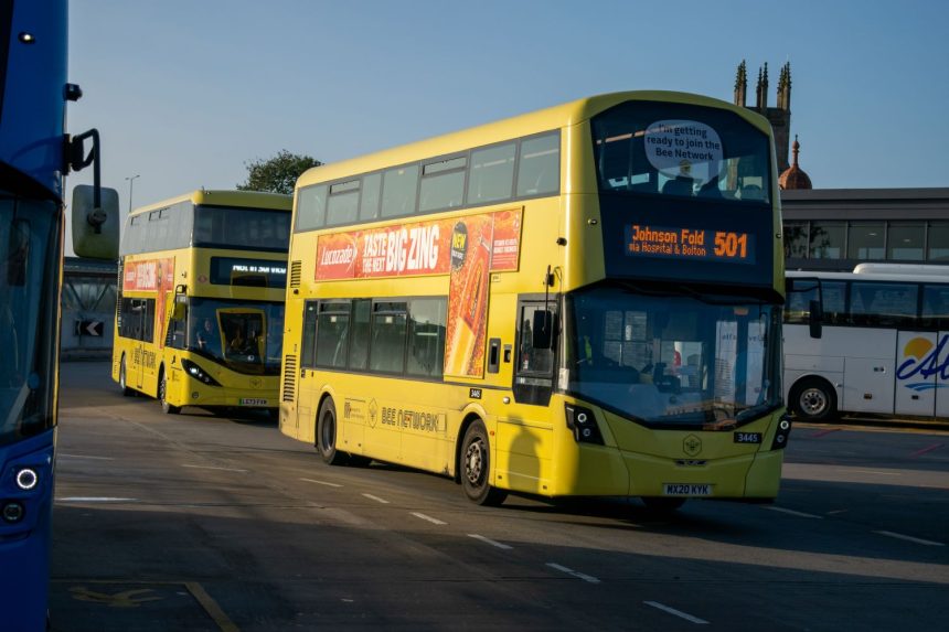 Bee Network buses rolling into Bolton