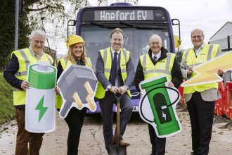 First Bus begins battery electric bus preparation at Hoeford depot