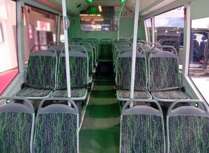 Ilesbus e-City interior view