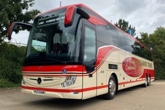 Mercedes-Benz Tourismo L for Pulhams Coaches