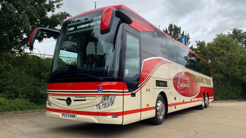 Mercedes-Benz Tourismo L for Pulhams Coaches