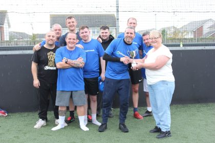 Ayr depot was crowned winner of Stagecoach's charity football match