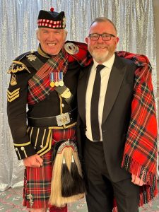 Ralph Roberts (right) at the CPT Londonand South East annual dinner last month