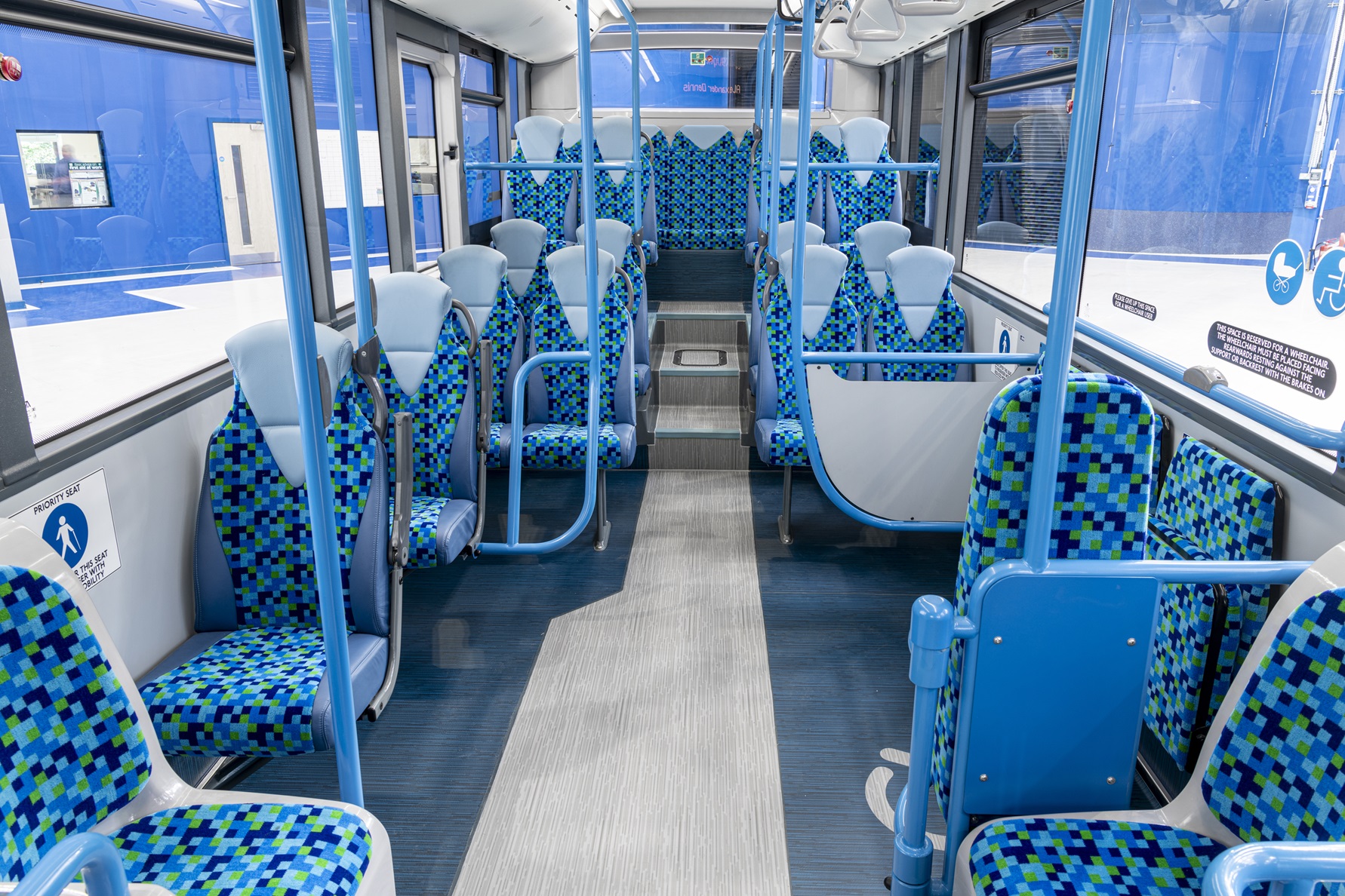 Alexander Dennis Enviro100EV interior