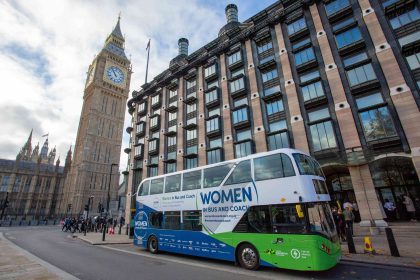 Branded Women in Bus and Coach Bus