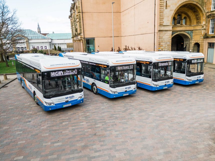 New electric McGill's Buses