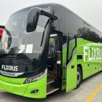 One of the new Yutong coaches to be used on the additional Belle Vue-FlixBus services from April 2024