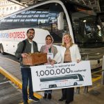 Rimsha Zamir and Salman Khan - National Express's one millionth customers through Manchester in 2023