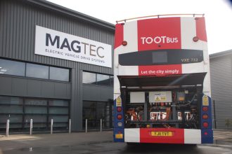 Magtec to repower 15 Tootbus Volvo B9TL open top double deckers to battery electric