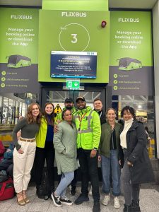 Victoria Station - FlixBus branding