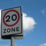 20mph sign