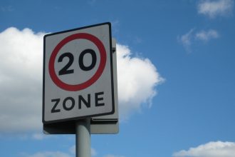 20mph sign