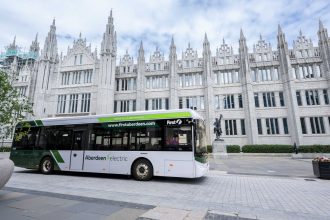 Free weekend bus travel in Aberdeen funded by bus gate savings