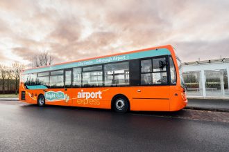 McGills owned Bright Bus begins Edinburgh Airport route