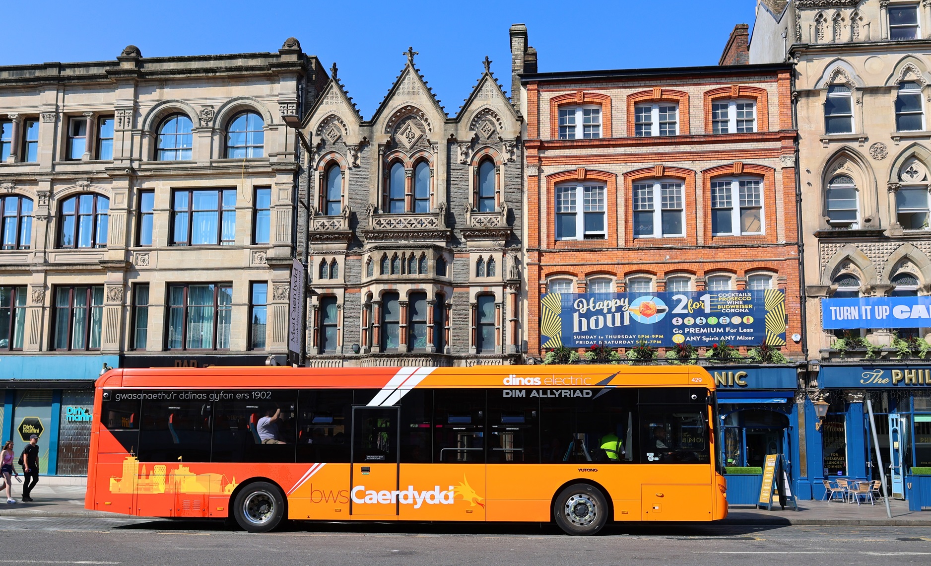 Bus patronage growth slowest in Wales