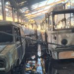 Preserved vehicles destroyed in FoKAB unit fire