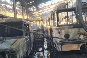 Preserved vehicles destroyed in FoKAB unit fire