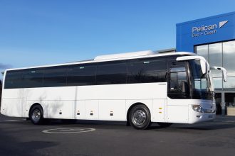 Yutong TCe12 electric coach for Wattsway Travel