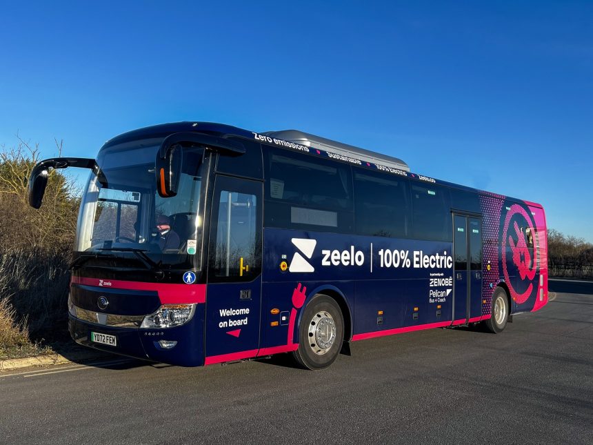 Zeelo battery electric coach trial with eight operators concludes