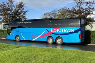 Edwards Coaches to take 82 new vehicles for National Express and holidays work