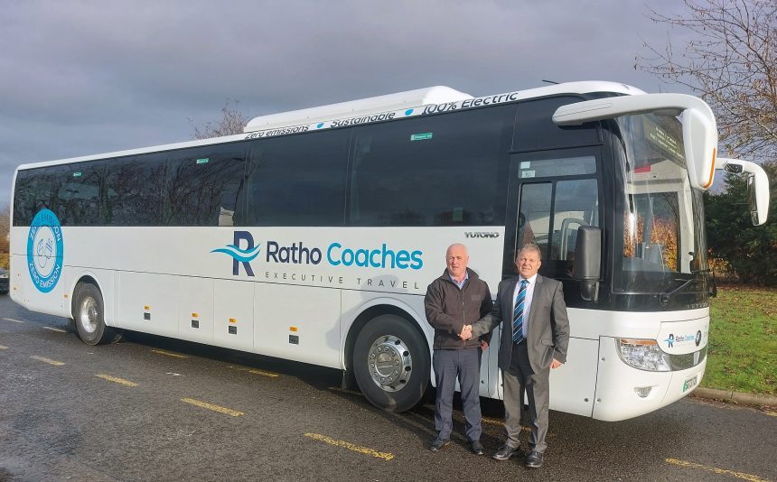 Ratho Coaches takes a zero emission Yutong TCe12 coach