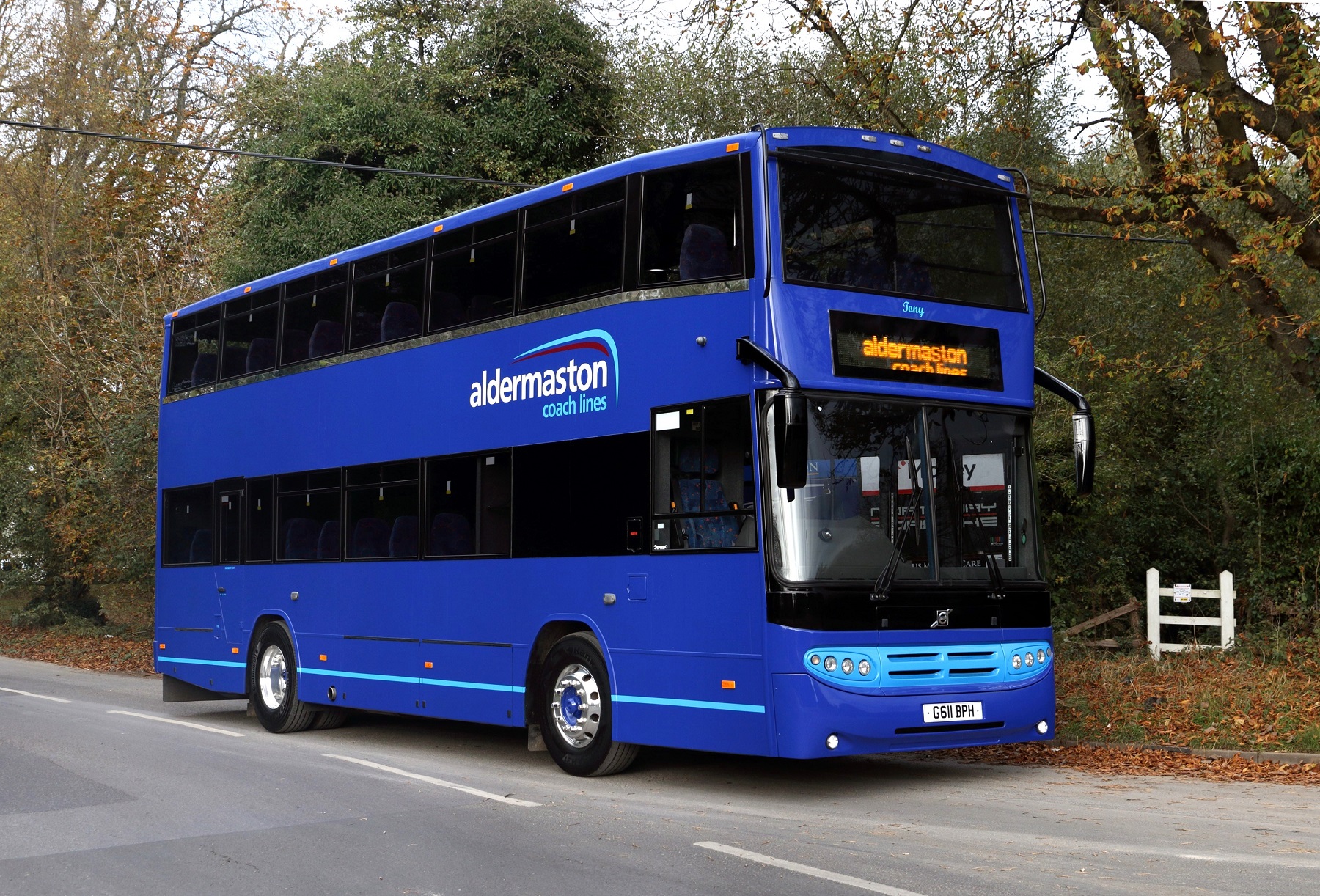 Volvo Citybus with Aldermaston Coach Lines