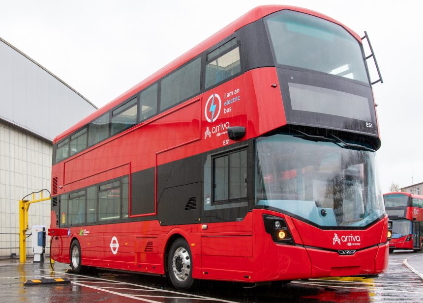 Arriva London orders 87 electric buses from Wrightbus