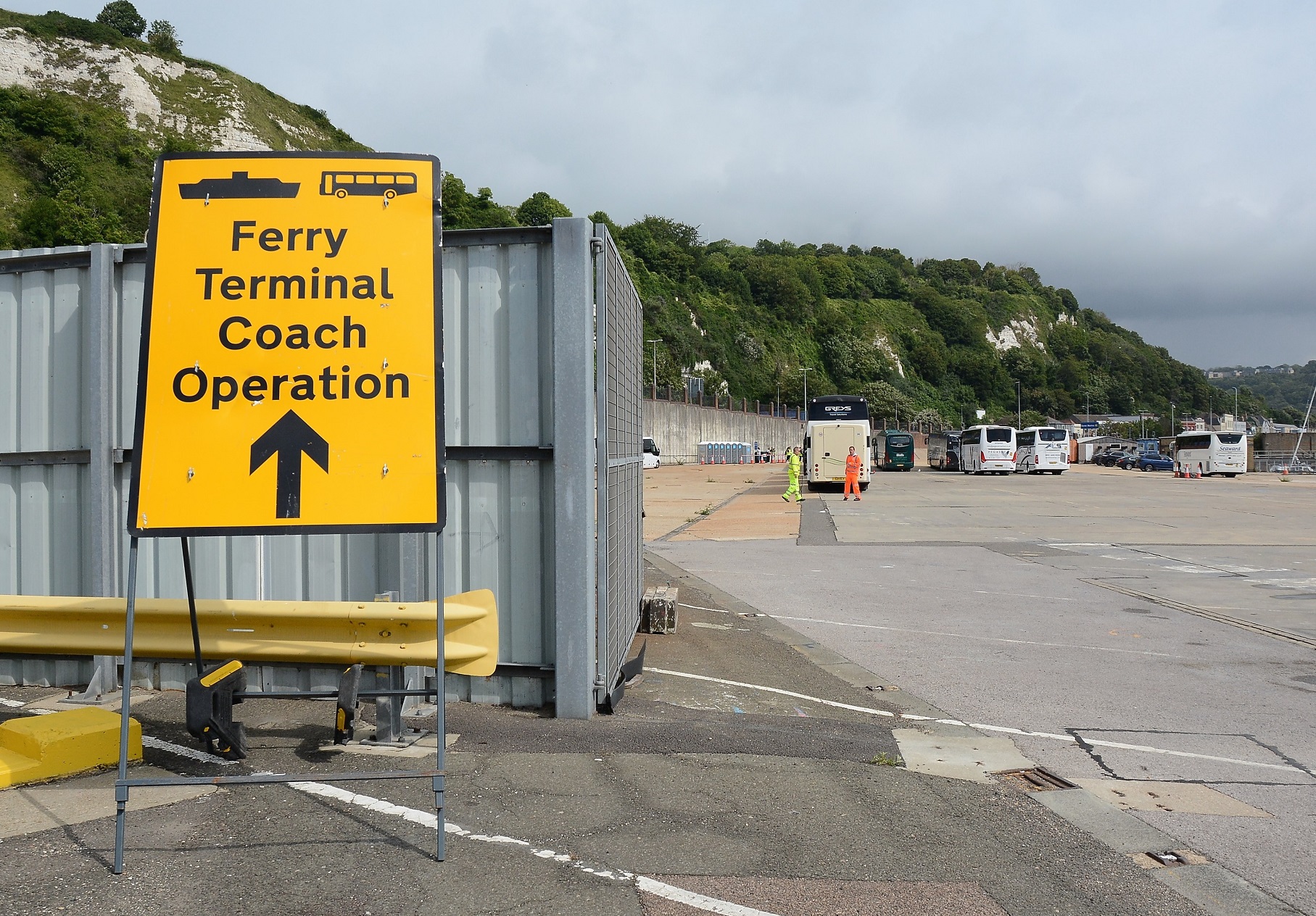 Coach parking bays at the Port of Dover to be removed