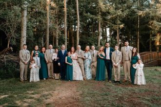 Dwayne and Kerry at their wedding in May 2023, just weeks before his MND diagnosis