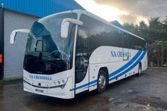 N N Cresswell Volvo B8R with Plaxton Panther body