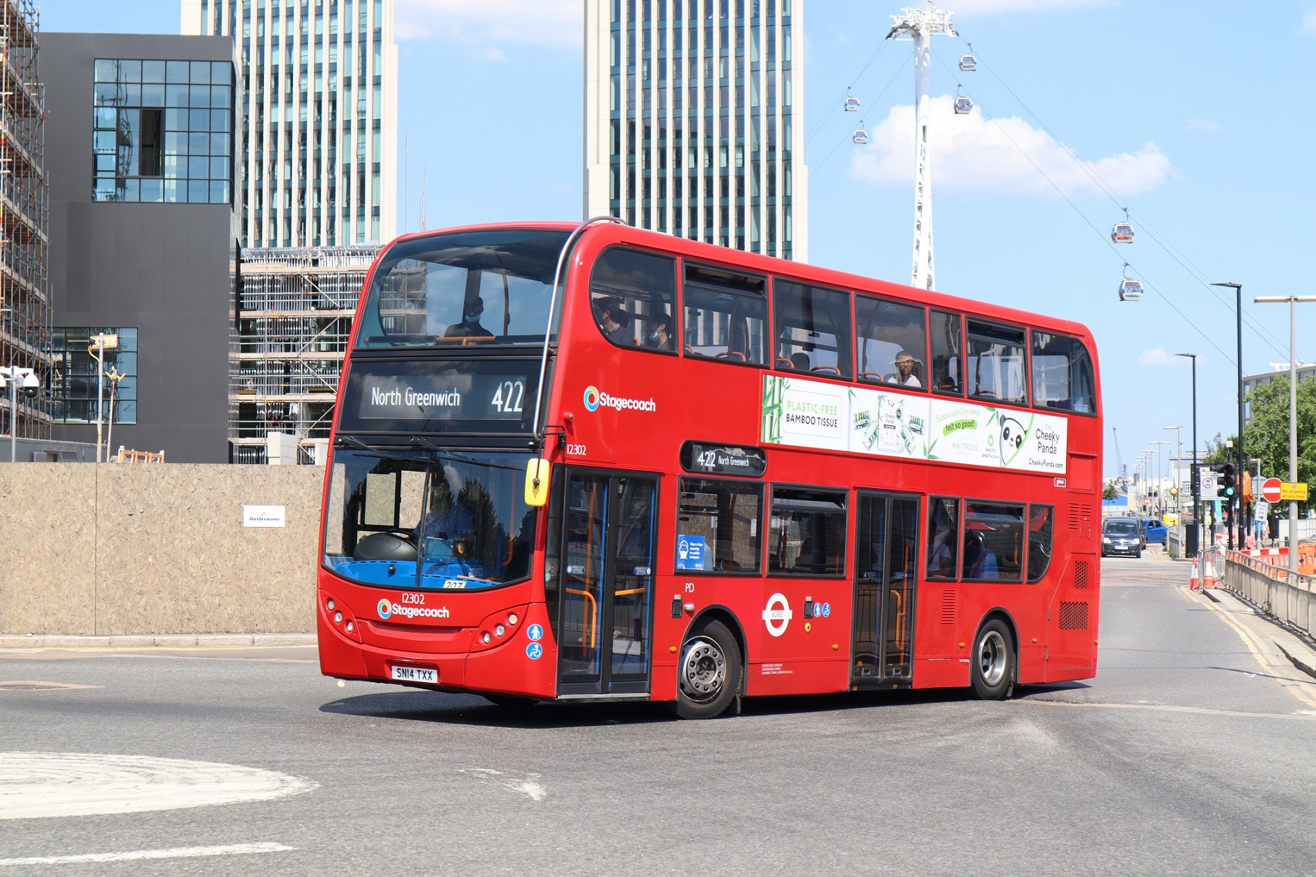 Stagecoach London Alexander Dennis Enviro400 at North Greenwich