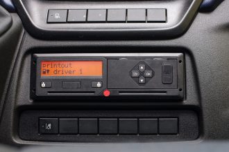 Smart tachograph version 2 retrofit warning sounded