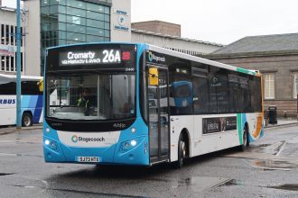 Stagecoach Highlands Volvo B8RLE MCV Evora