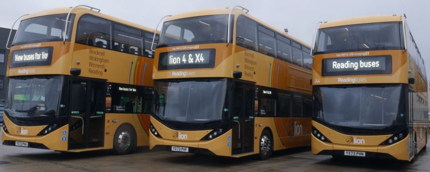 Reading Buses lion 4/X4
