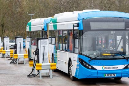 stagecoach EV bus