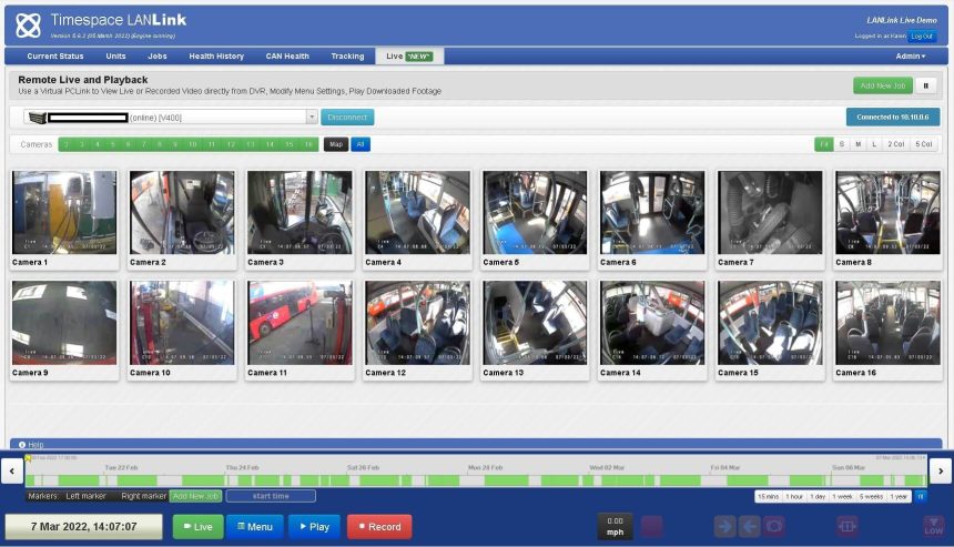 Timespace Technology’s LANLink platform eases the management of CCTV footage