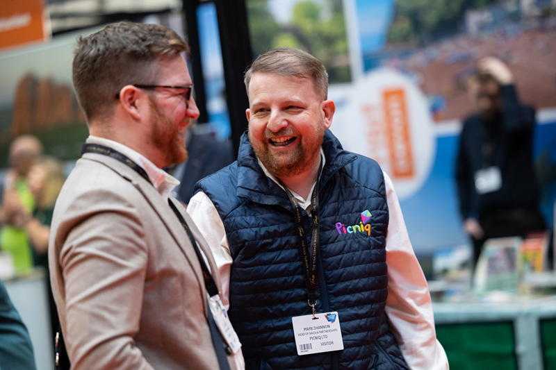 Networking at British Tourism & Travel Show