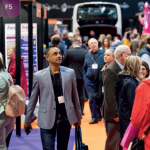 Busy aisle at the British Tourism & Travel Show