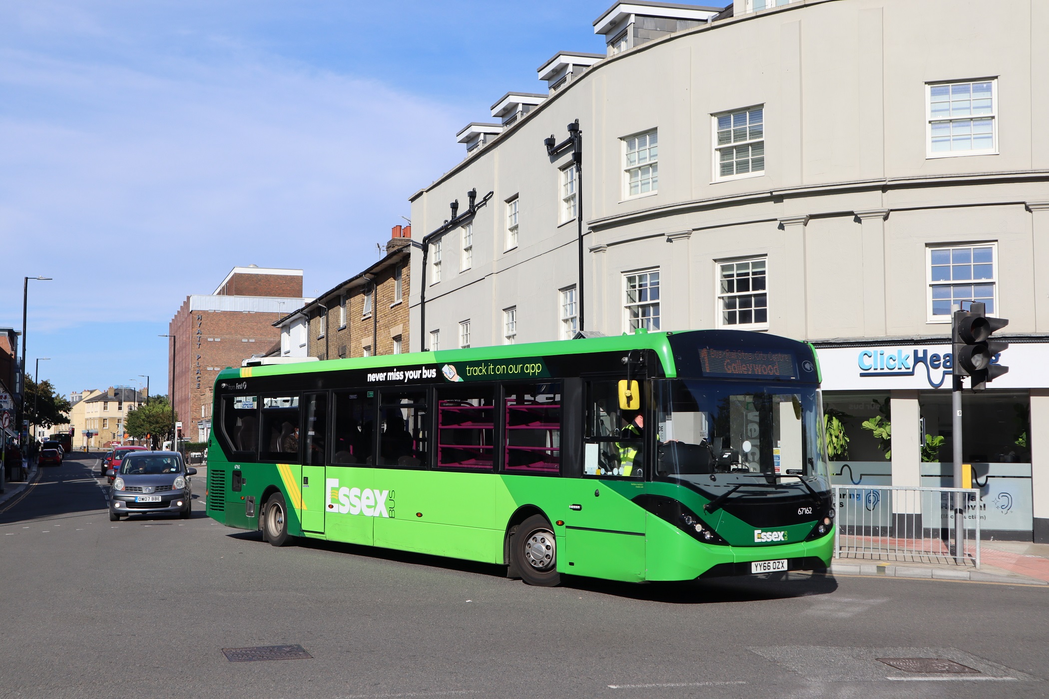 First Essex bus in Chelmsford