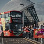 Wrightbus StreetDeck Electroliner with City Sightseeing Glasgow