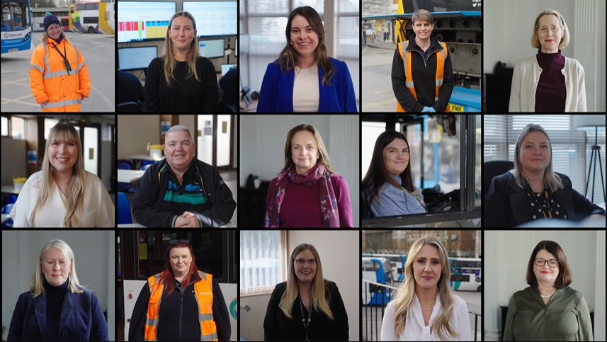 Coach and bus industry supports International Women's Day