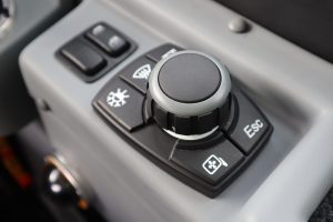 Control dial in coach cab