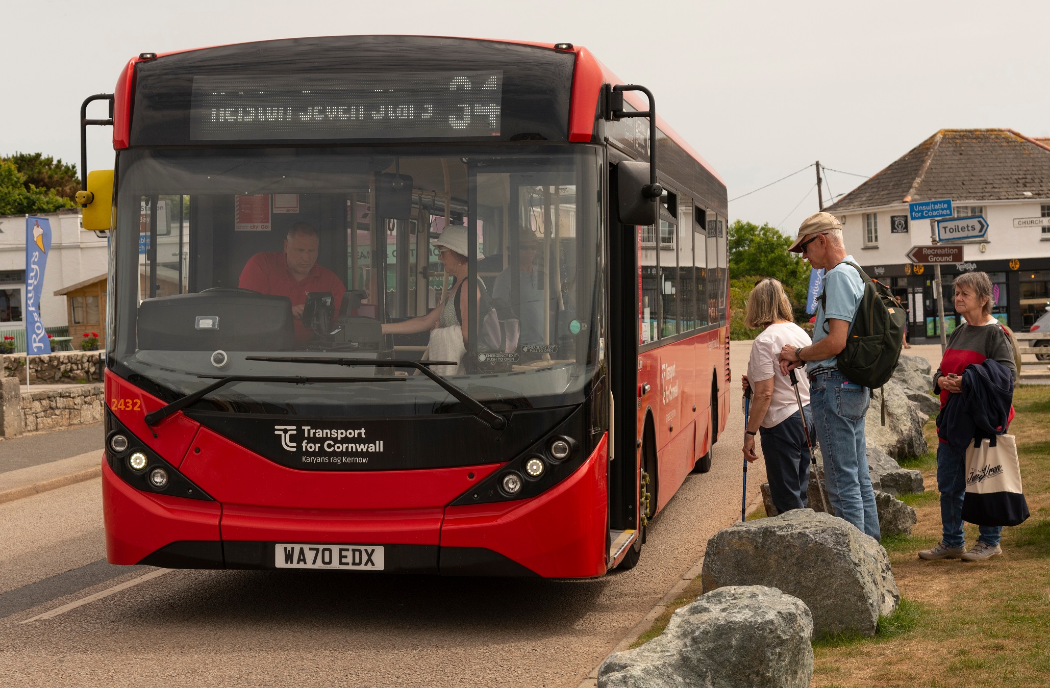 Cornwall bus fares pilot delivers results