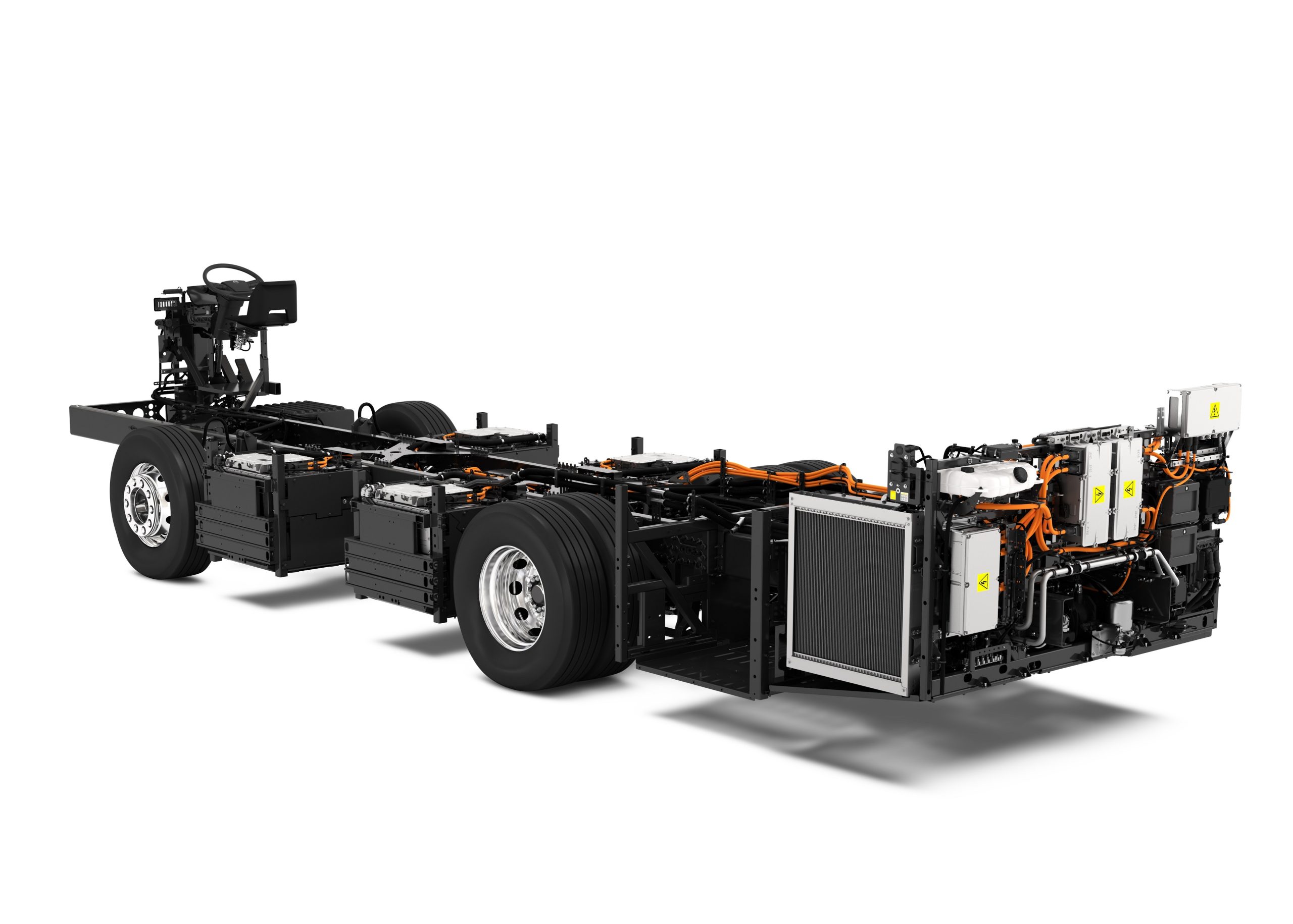 Volvo BZR Electric chassis for coach and bus applications