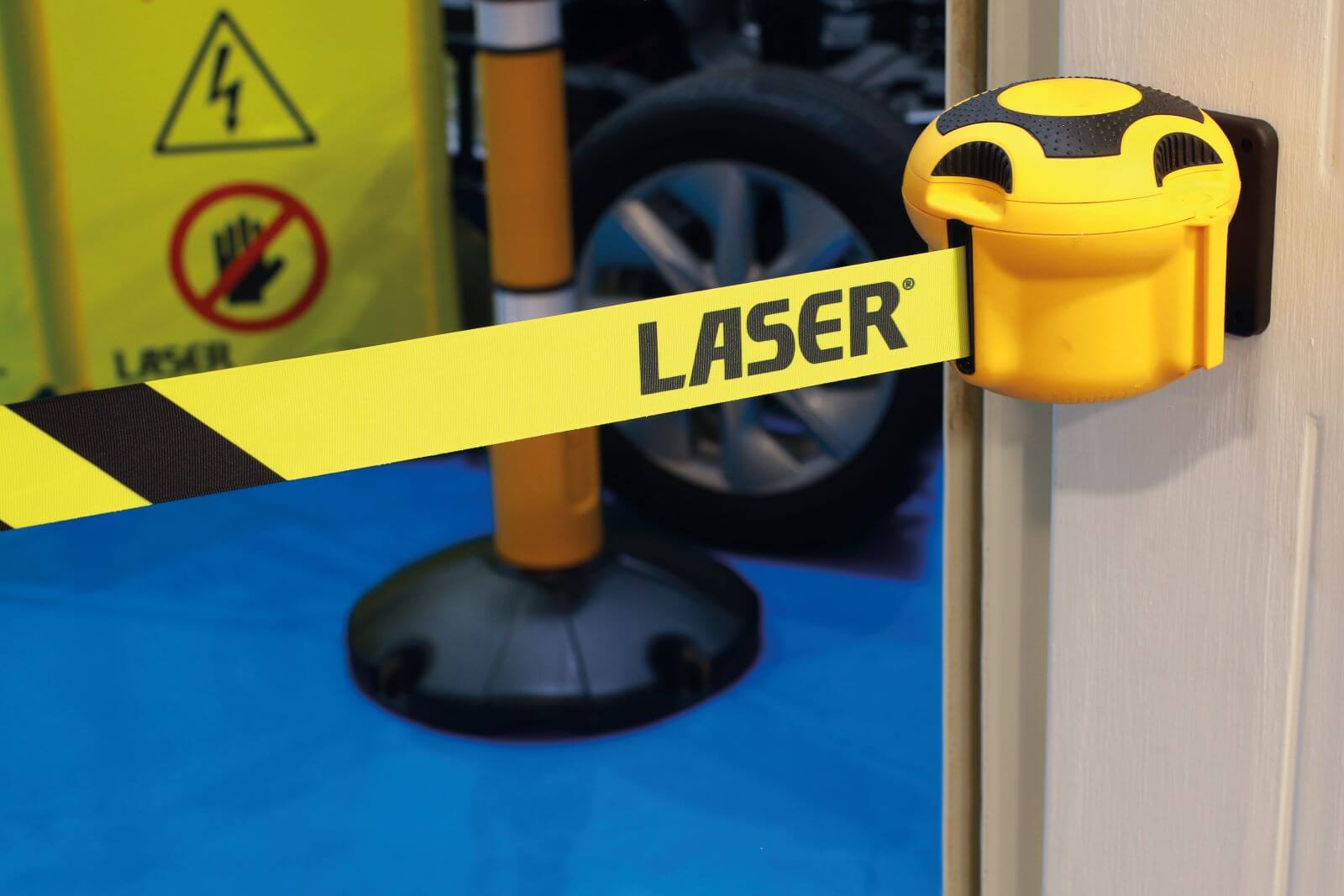 Specialist safety barriers are essential for certain workshop set-ups