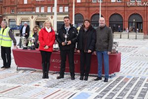 Connexions Buses winners presentation at 2024 UK Coach Rally