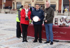 Exclusive Holidays winners presentation at 2024 UK Coach Rally